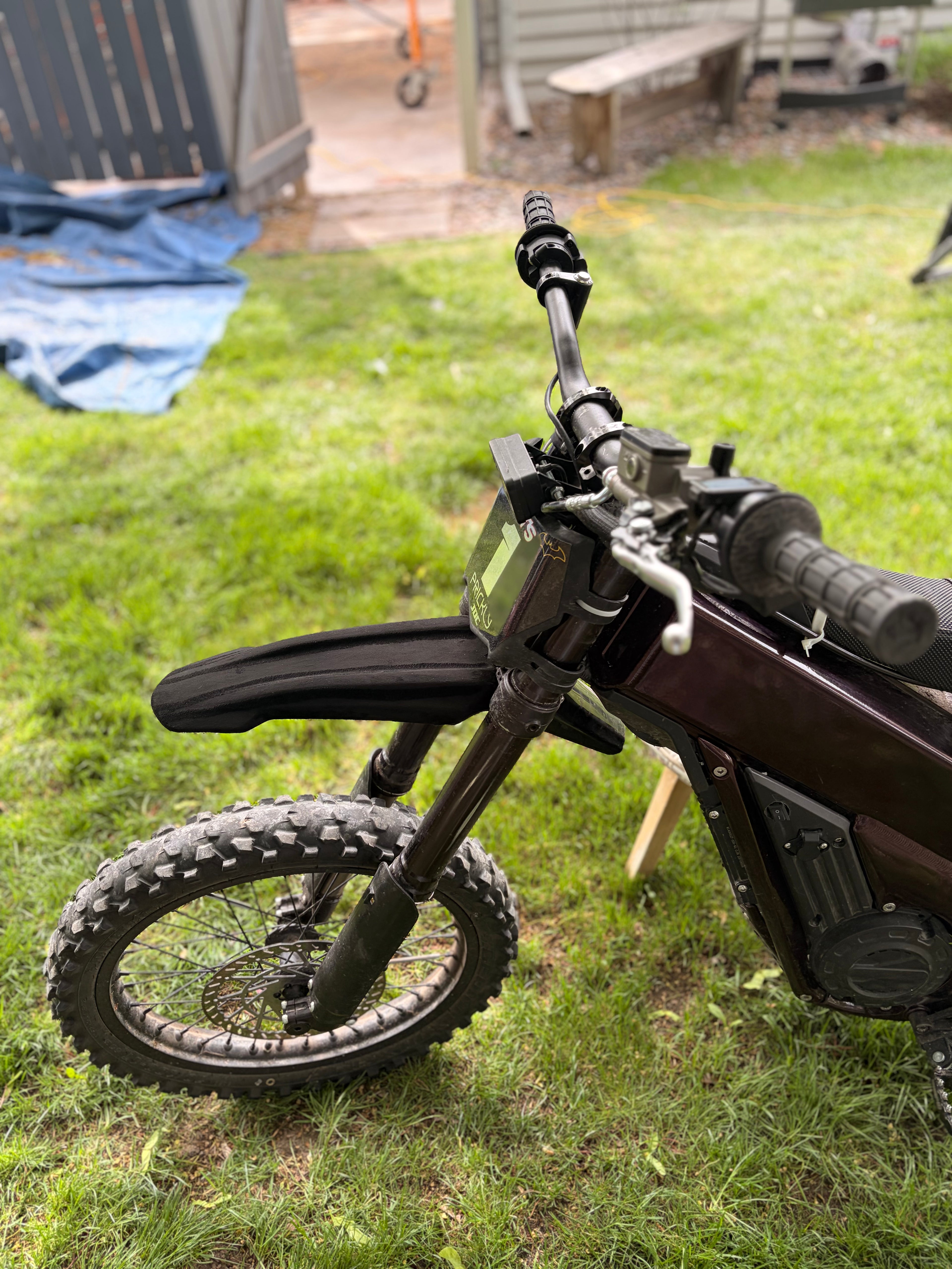 Front and rear fender suede