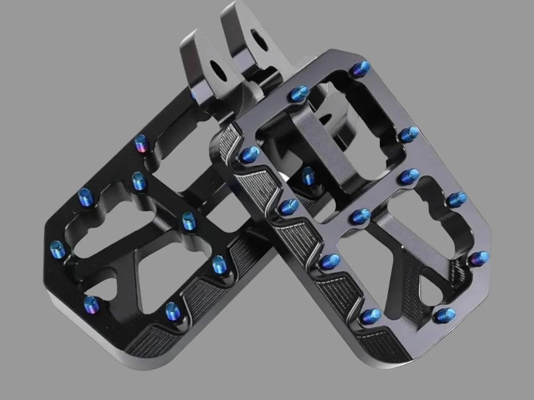 Extra Wide Foot Pegs For Emotos (Fits Tuttio)